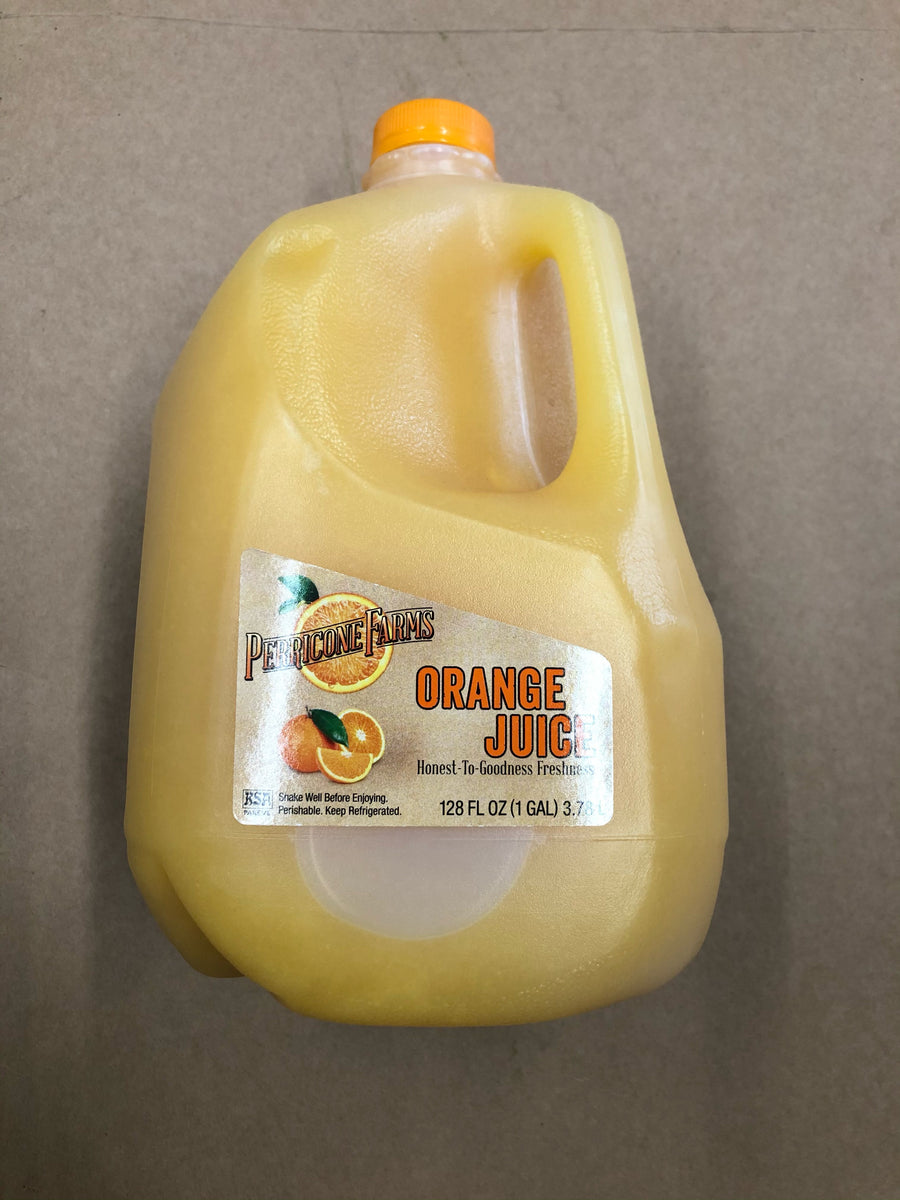 Gallon of shop orange juice price